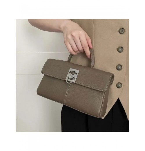 Classic Women’s All-Match Leather Crossbody Bags Commuter Ladies Handbag Solid Color Shoulder Bag Add To Wishlist